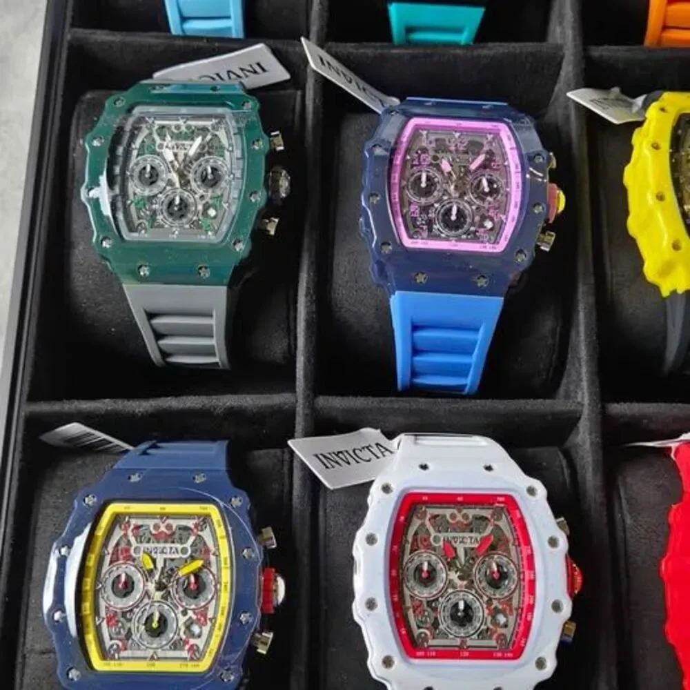 Invicta Racing Limited Edition Collector Set of Champions 12 Watch Set NEW